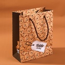 TEDDY ISLAND series repeat bear gift bag-M