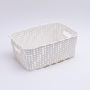 Plaid Medium Storage Basket without Lid