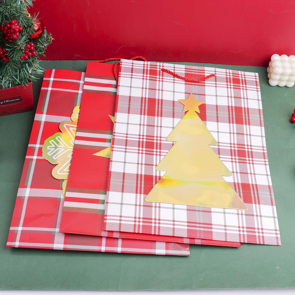 Christmas Romantic Series - Gift Bag Vertical Size L-2