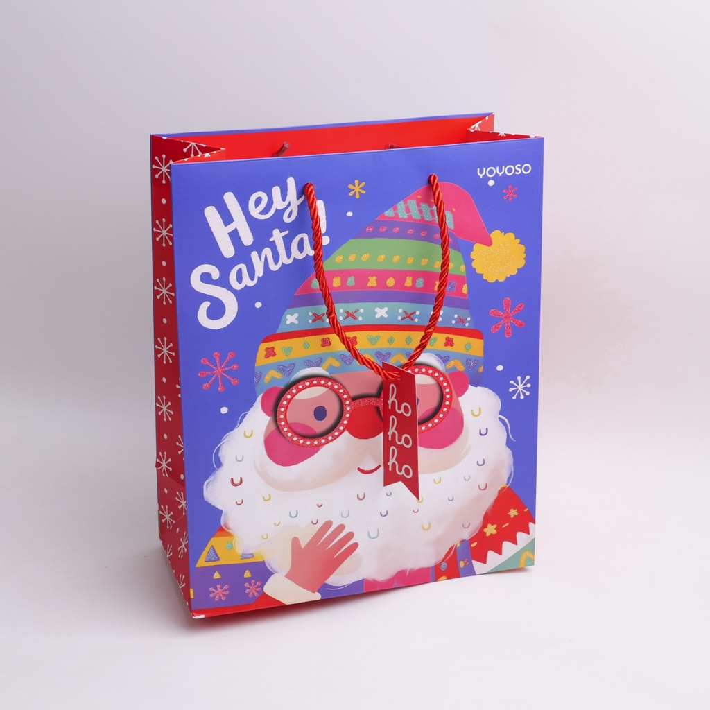 Christmas Aesthetic Series - Snowman Gift Bag Vertical Size L