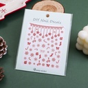 Christmas series -Holy Night Starlight Nail Stickers