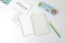 A5 horizontal line basic PP coil notebook