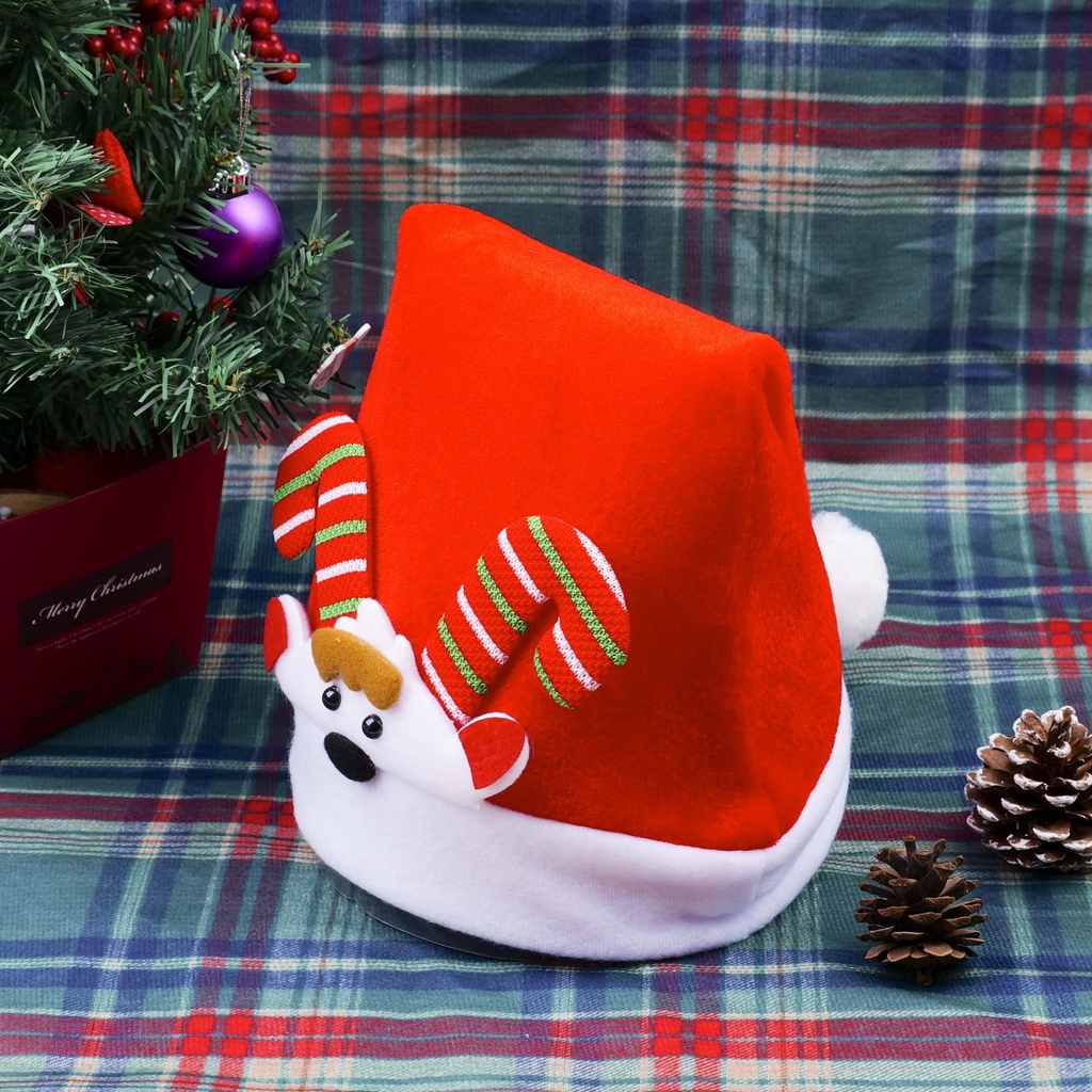 Red Christmas Hat-1