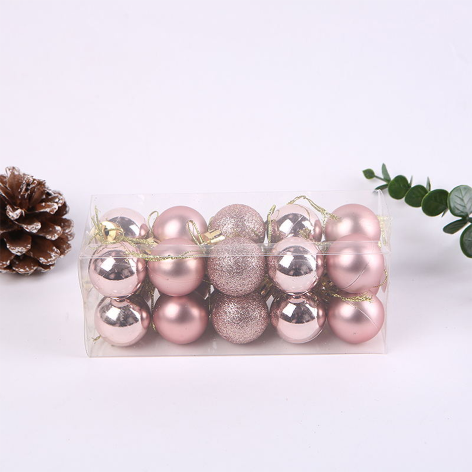 Box packed Christmas ball 3cm 20pcs