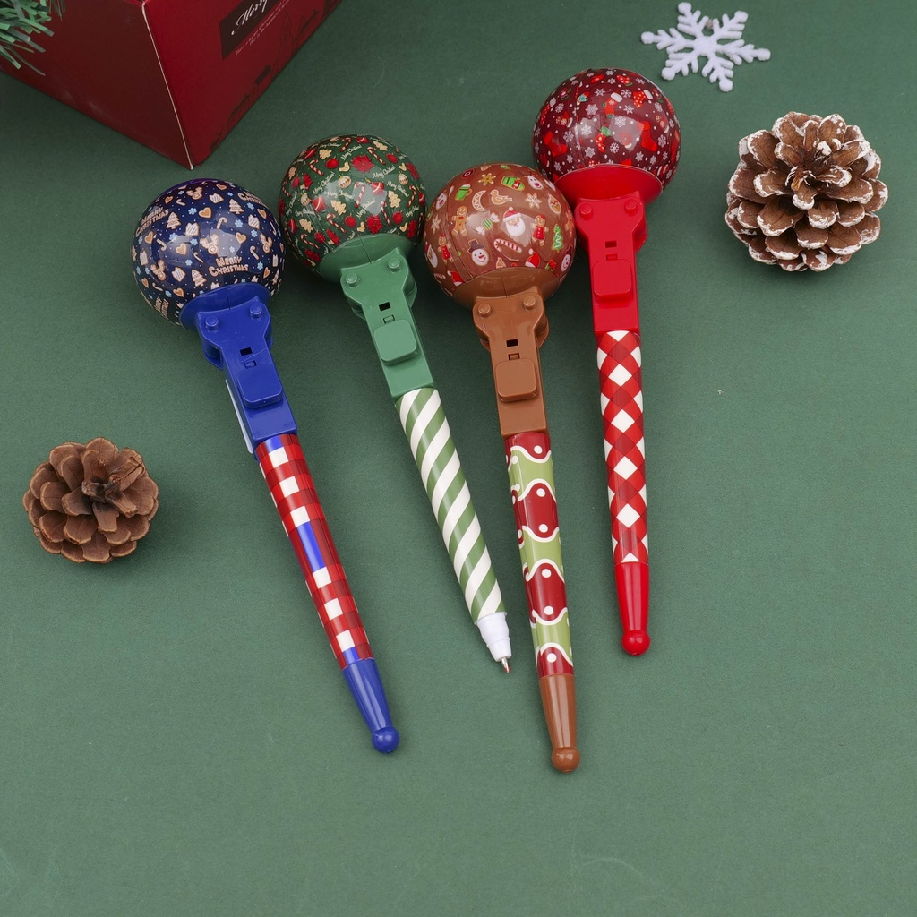 Christmas Series Unboxing Gel Pen - Black Ink