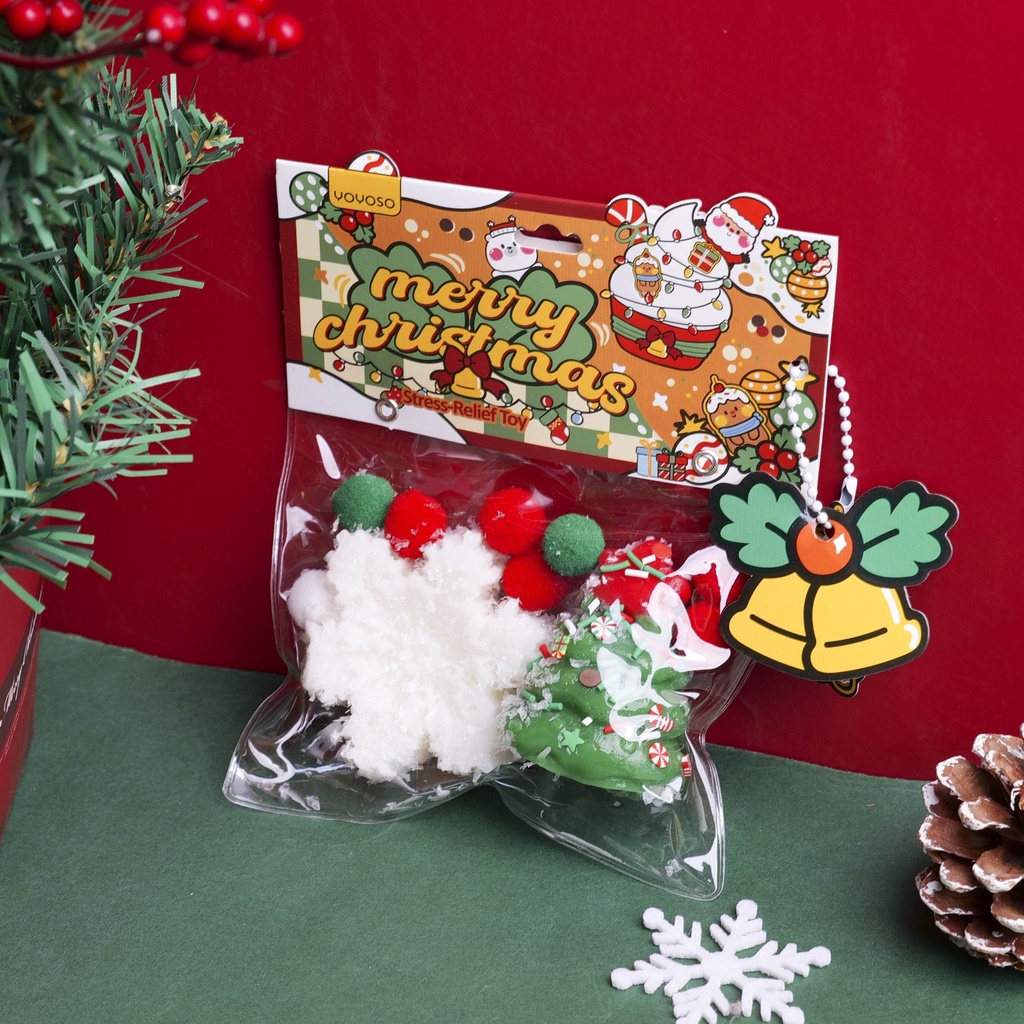 Christmas Series - Christmas Tree Squishy Stress-Relief Toy Set