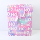 Christmas letter series vertical gift bag-L