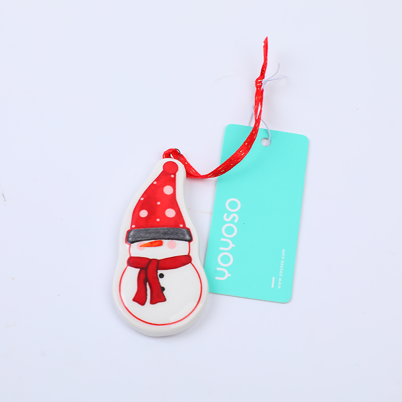 Christmas series snowman hanging ornament