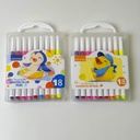 204 New Triangle Mini Watercolor Pens ZS285-18PCS