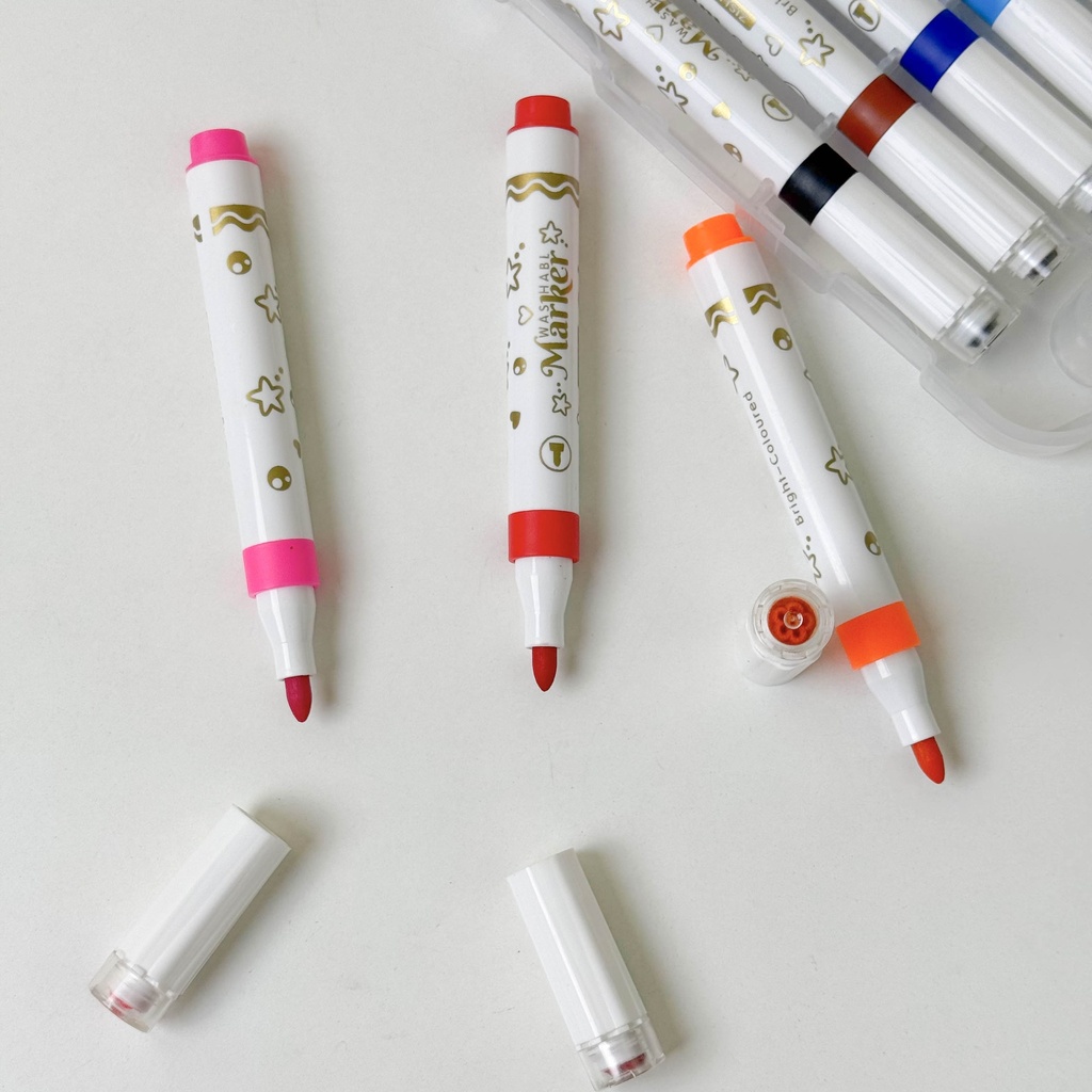 204 New Seal Watercolor Pen ZS282-12PCS