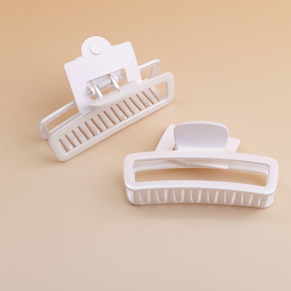 Sparkling series oval claw clip