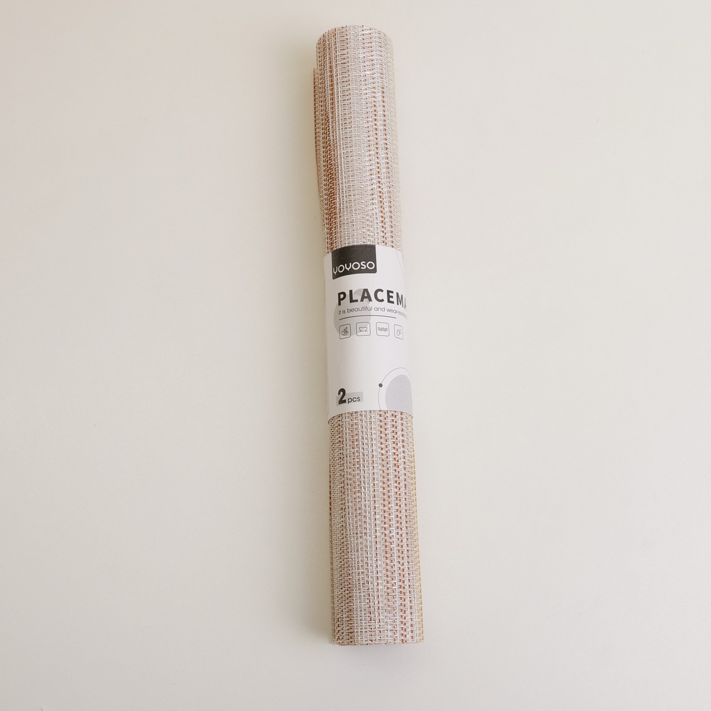 Vertical Placemats 2pcs-Orange