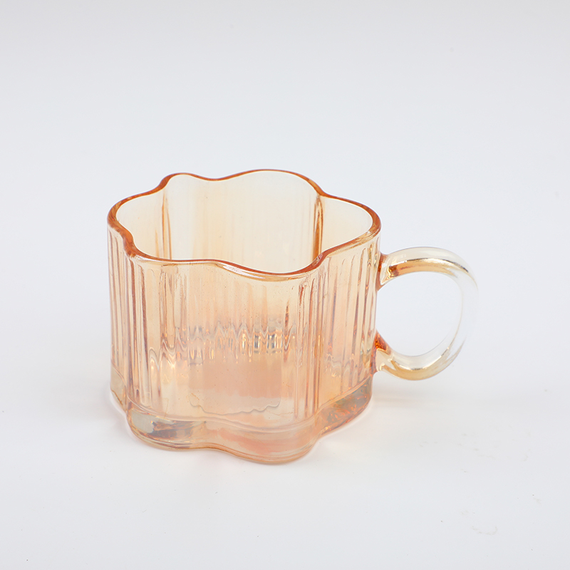 Cloud amber glass cup-260ml