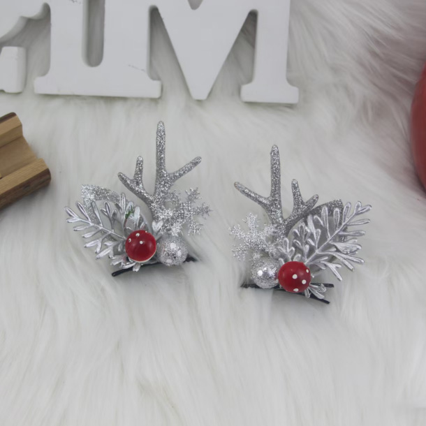Christmas Series Snowflake Fabric Hairpin
