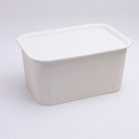Simple Storage Basket with Lid S