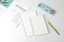 B5 horizontal line basic PP coil notebook