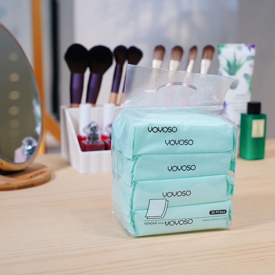Nordic style baby hand & mouth wipes in 4 packs (25 PCS/pack)