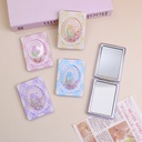 Oil filled square mirror - Tulip