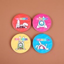 TOMARMON series round 3D embossed fashion mirror