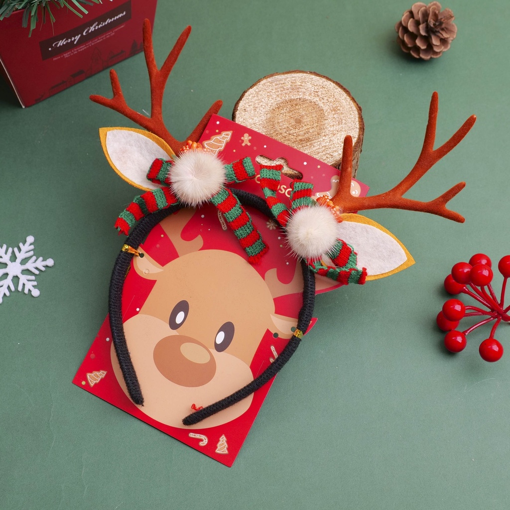 Christmas Series Antler Headband - 1