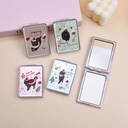 Christmas Series - Cat Square Princess Mirror