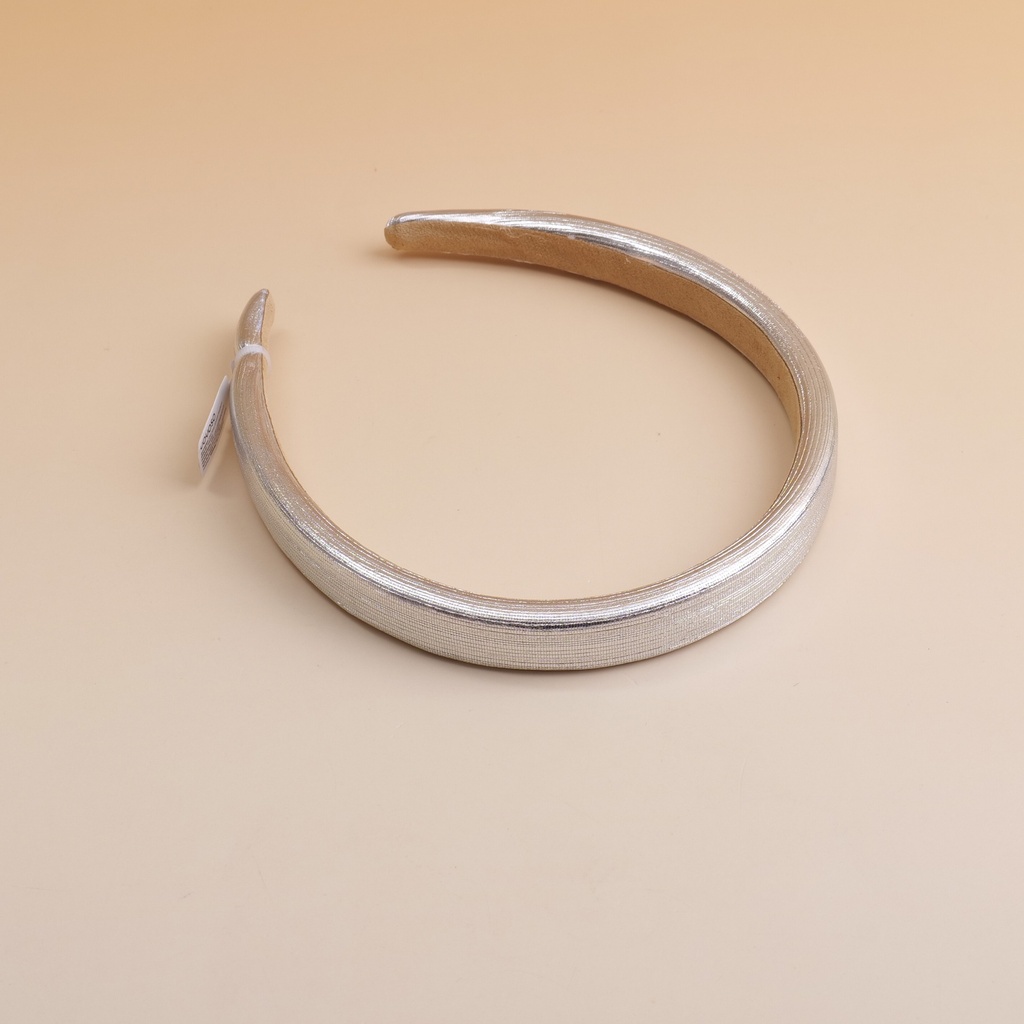 Cool Silver Smooth Headband