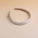 Cool Silver Smooth Headband