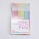 Morandi Sweet Painting Ledger Highlighter pen 9PCS