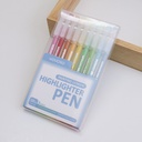 Morandi Salt painting ledger highlighter 9PCS