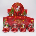 Christmas Series - Red Christmas Tree Snow Globe Size 45#