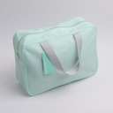 Jelly-colored Pillow-shaped Toiletry and Cosmetic Bag