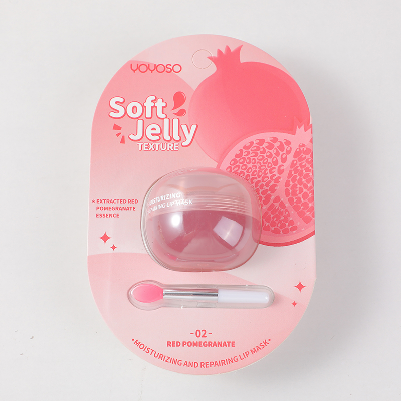 Moisturizing and repairing lip mask-02 red pomegranate
