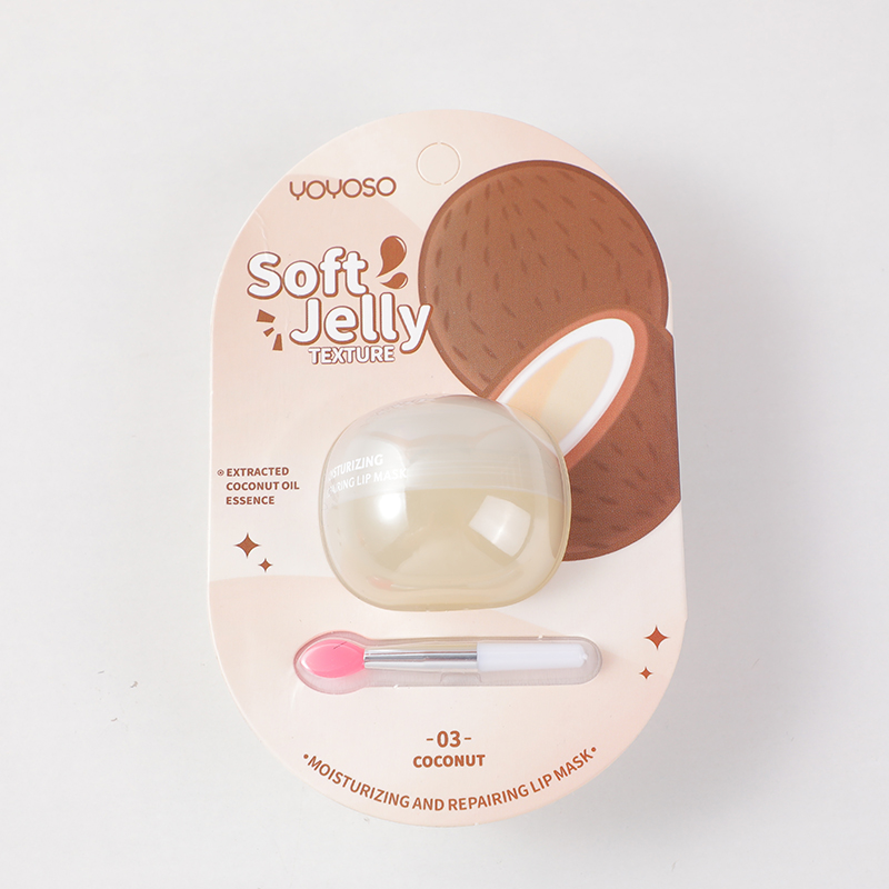 Moisturizing and repairing lip mask-03 coconut
