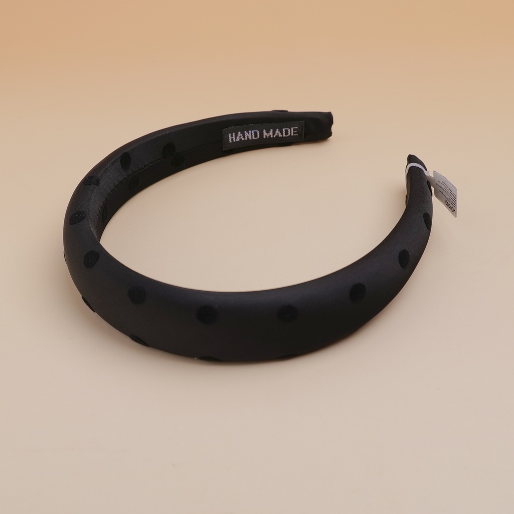Classic Black Smooth Headband