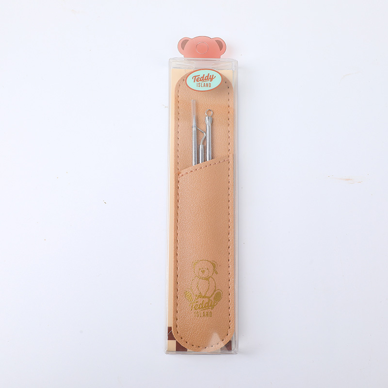 TEDDY ISLAND series acne needle combo set-3pcs