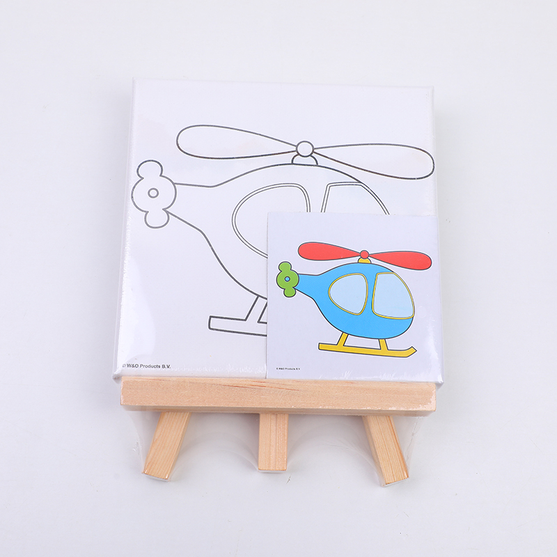 DIY painting set-helicopter (with easel) 15*15