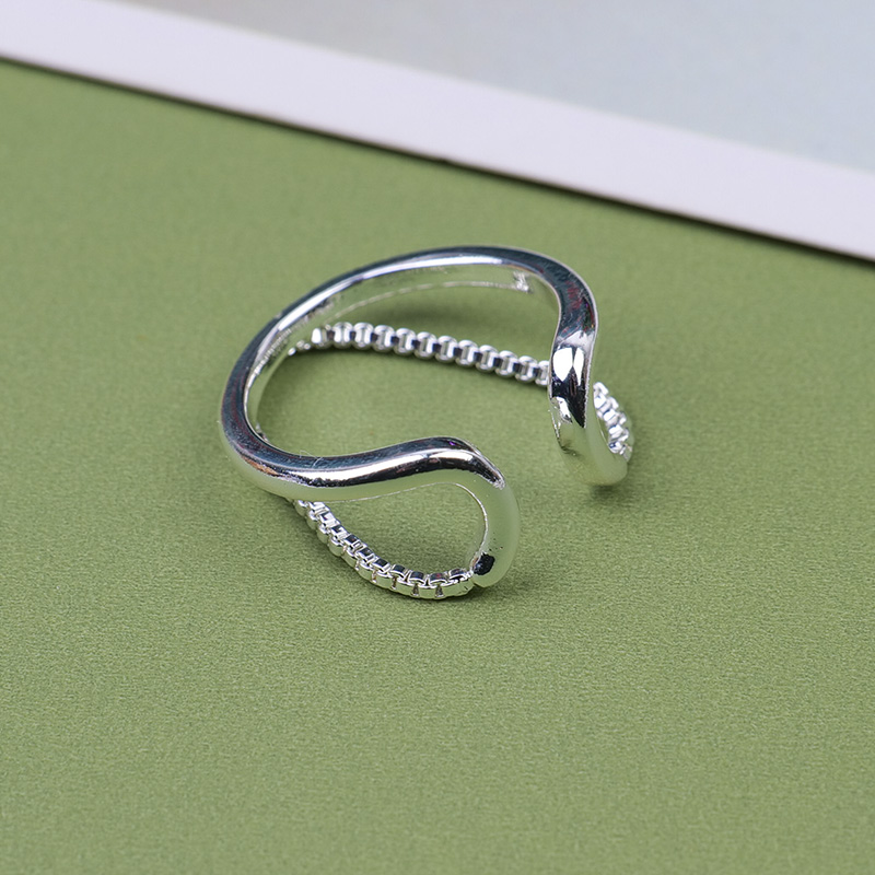 Silver Chain Ring