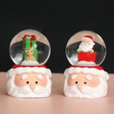 Christmas Series - Santa Claus-shaped Crystal Ball (including batteries) 45#