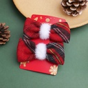 Christmas Series Plaid Hair Clip