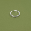 Silver Full Zirconia Ring