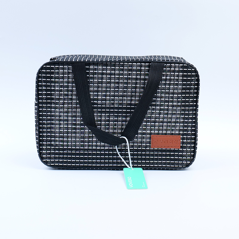 385 Beach Net Wash Bag - White Stripe
