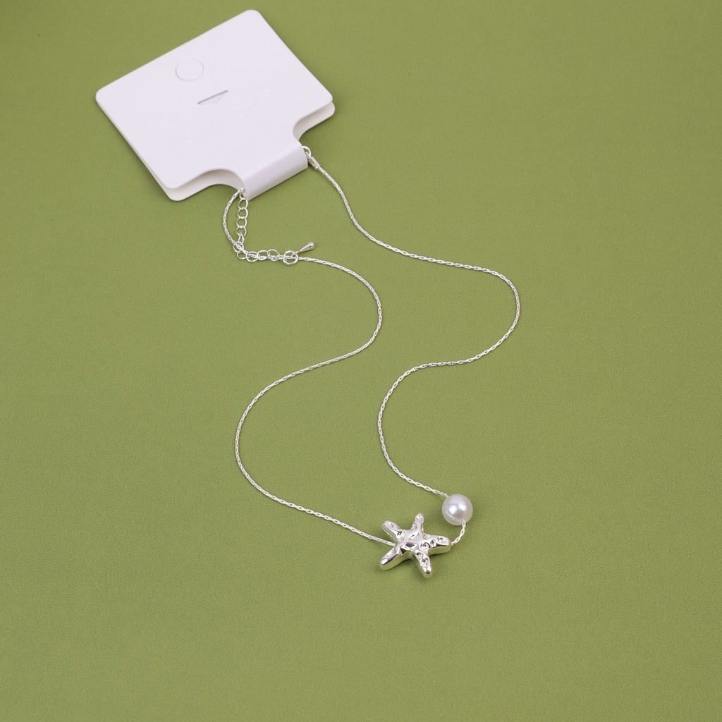 Pearl Starfish Pendant Necklace