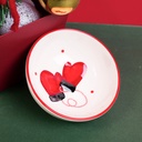 Christmas series christmas gloves bowl 11cm