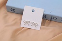 Pearl Butterfly Earrings - Silver