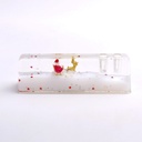 Christmas Series - Rectangular Oil-dripping Ornament with Pen Holder