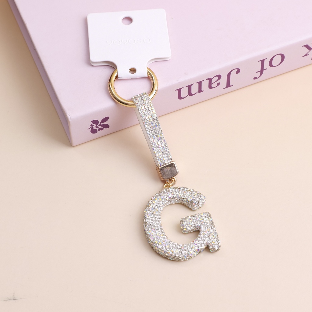 Letter G Keychain