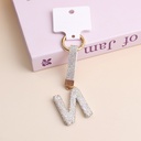 Letter N Keychain