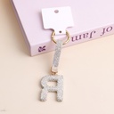 Letter R Keychain
