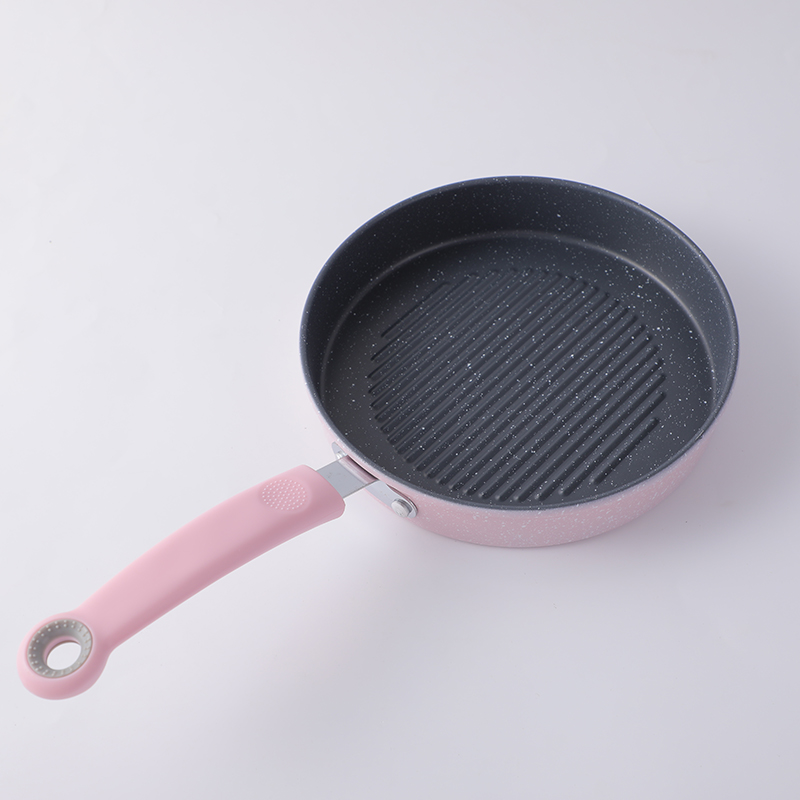 20cm cute spiral texture frying pan