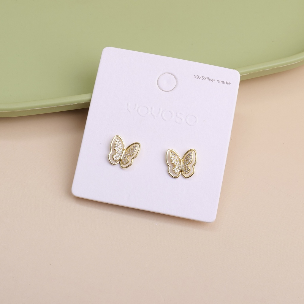 Nimble Butterfly Stud Earrings